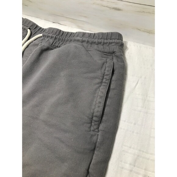 2 PAIR AG Adriano Goldschmied Jeans Co. Size LARGE Brown Gray Terry Sweat Shorts - Picture 7 of 16